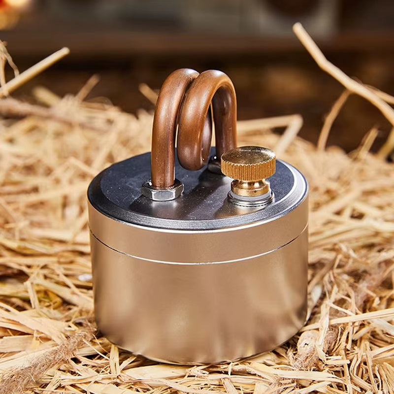 Ultralight Fire, Huge Flavor — Your Portable Mini Aluminum Alcohol Stove, Built for the Wild