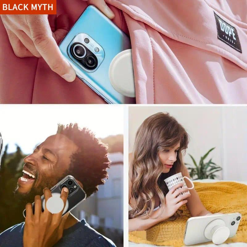 Grip. Stand. Style. 2-Pack Silicone Phone Grips for Secure Hold & Hands-Free Use