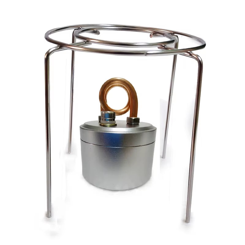 Ultralight Fire, Huge Flavor — Your Portable Mini Aluminum Alcohol Stove, Built for the Wild